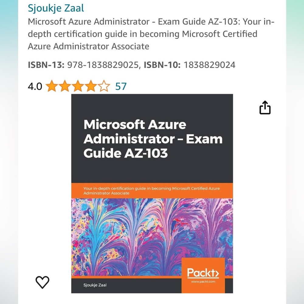 Microsoft Azure Administrator - Exam Guide AZ-103: